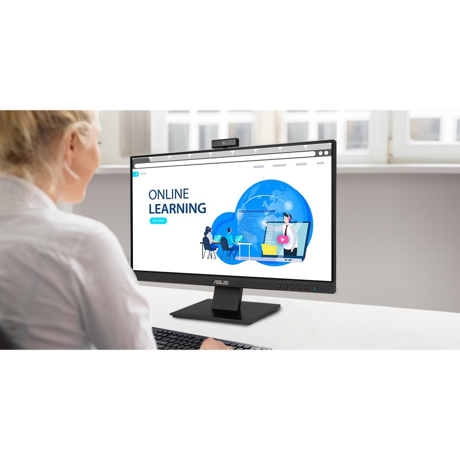 Asus BE24EQK 24" Class Webcam Full HD LCD Monitor - 16:9 - Black