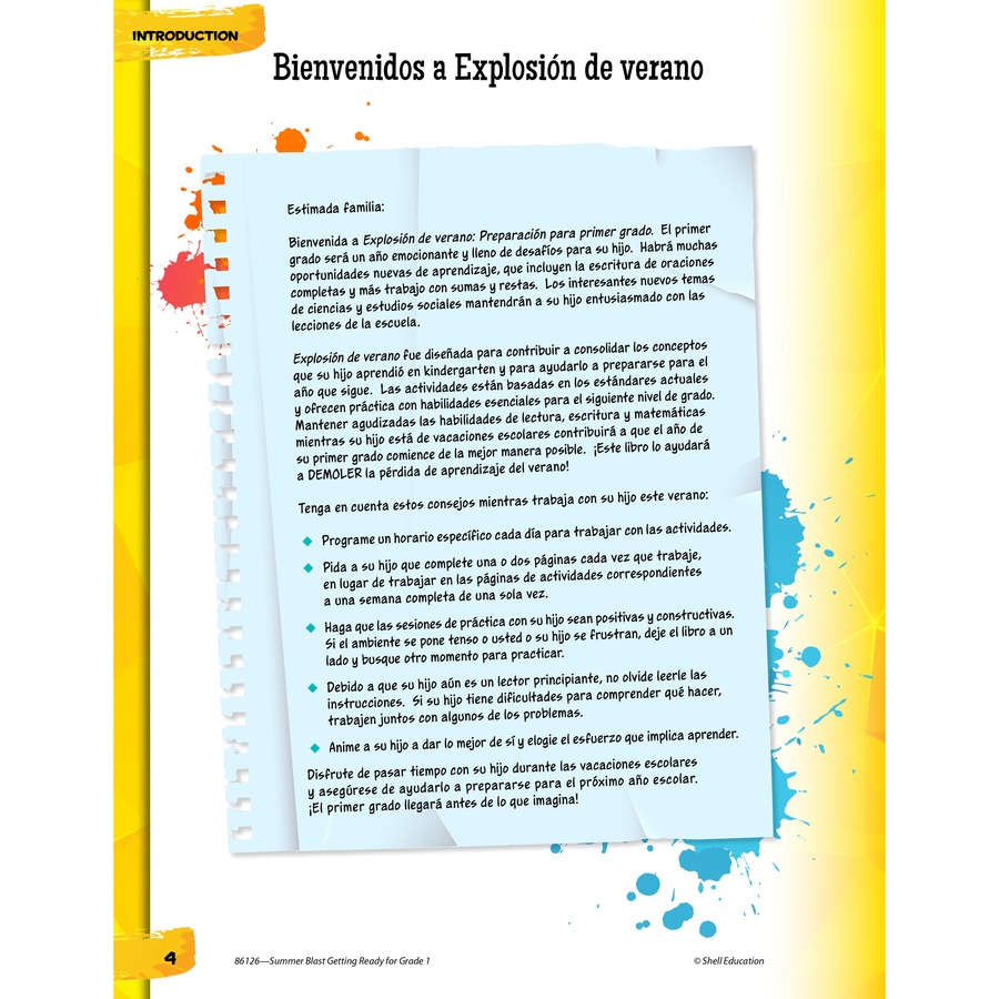 Picture of Shell Education Spanish Home Summer STEM Bundle Printed Book