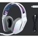 LOGITECH G733 Lightspeed Wireless RGB Gaming Headset - Stereo - Wireless - 65.6 ft - 5 Kilo Ohm - 20 Hz - 20 kHz - Over-the-head - Binaural - Circumaural - Cardioid, Uni-directional Microphone - White