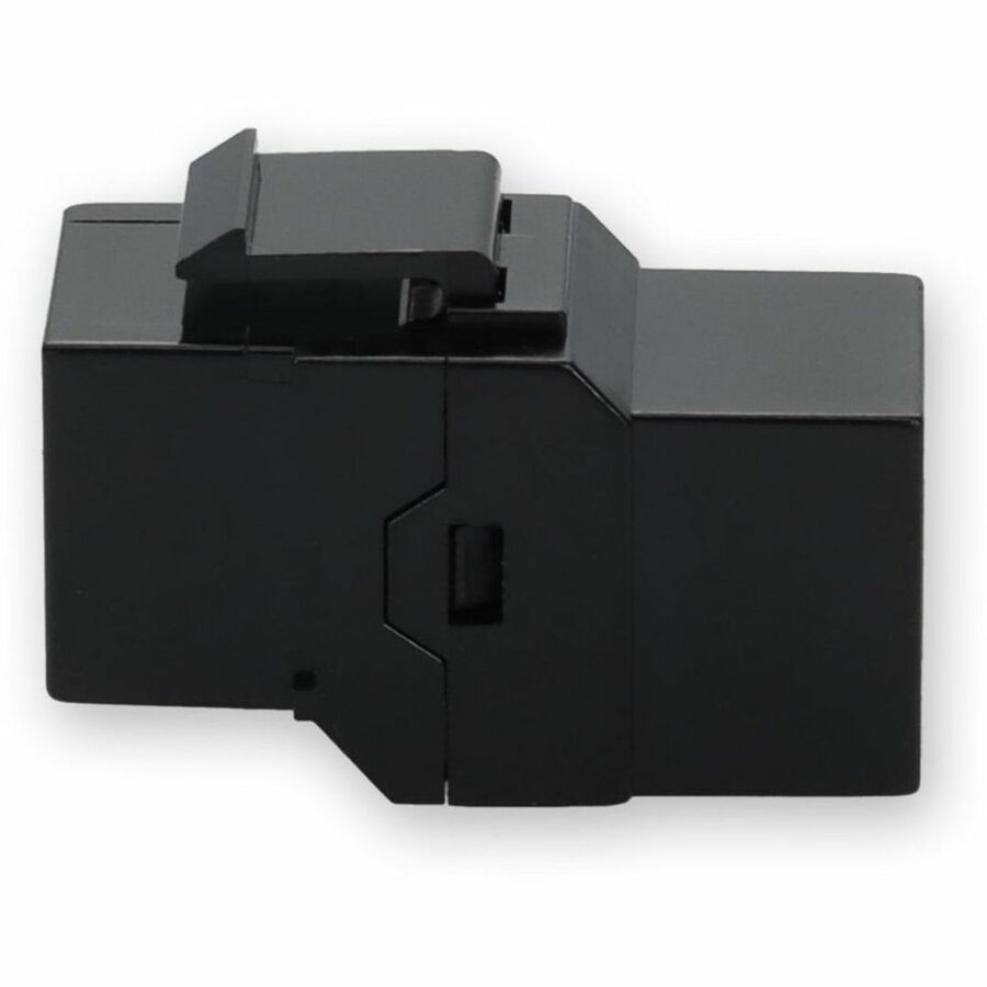 AddOn RJ-45 (Female) to RJ-45 (Female) Black Cat6 UTP Copper Connector