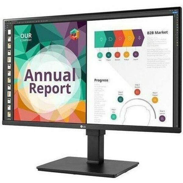 LG 32BN67U-B 32" Class LCD Monitor - 16:9 - Textured Black