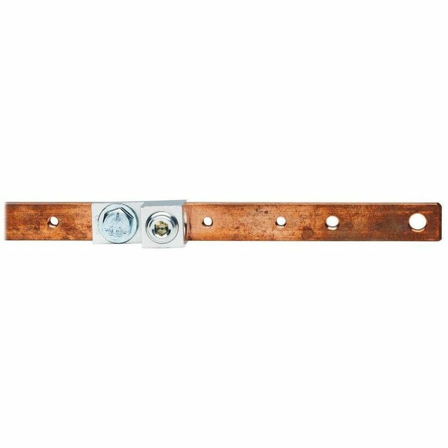 Eaton Tripp Lite Series SmartRack Copper Bus Grounding Bar for 24U and 25U Racks - 0.6? Width