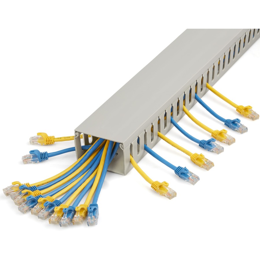 StarTech.com Cable Management Raceway with Cover 3(75mm)W x 2