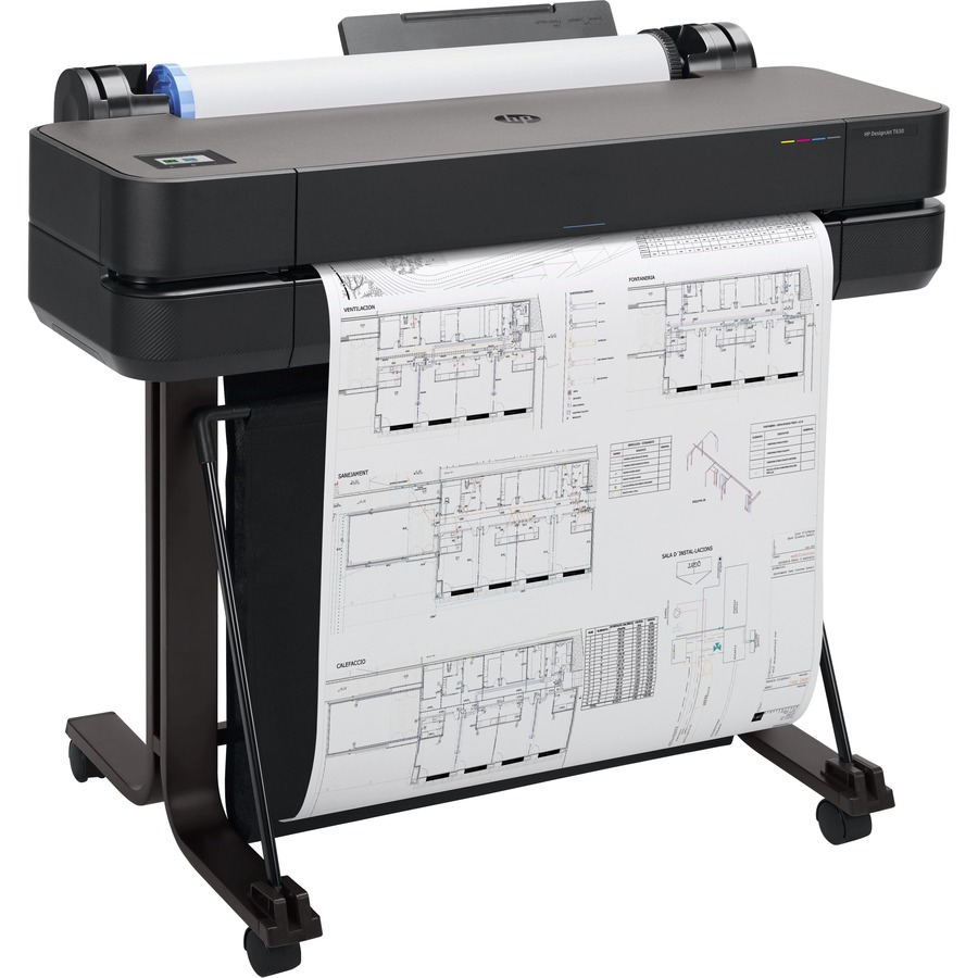 HP Designjet T630 Inkjet Large Format Printer - 24" Print Width - Color