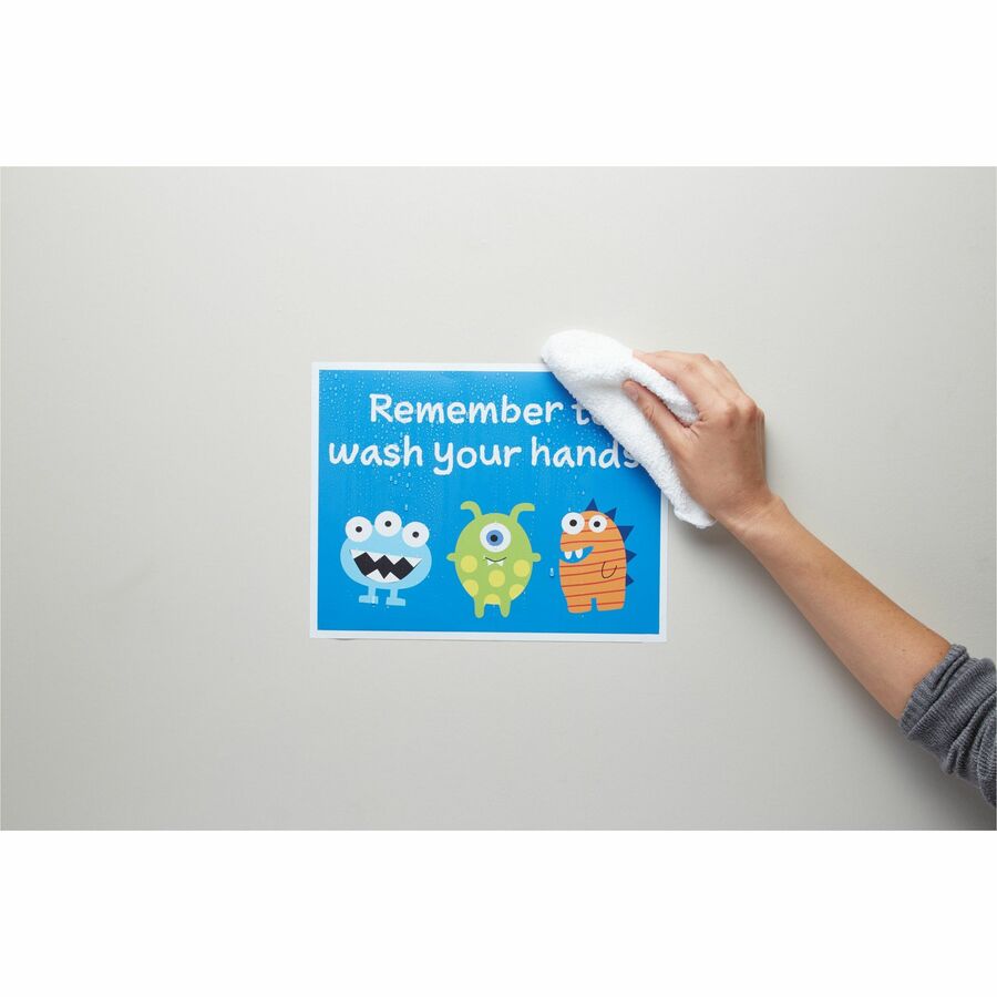 Avery Surface Safe Printable Decal Stickers - Removable Adhesive - Rectangle - Laser, Inkjet - Matte - White - Film - 1 / Sheet - 15 Total Sheets - 15 Total Label(s) - 5 / Carton - Water Resistant - Recyclable, PVC-free, Removable, Durable, Wear Resistant