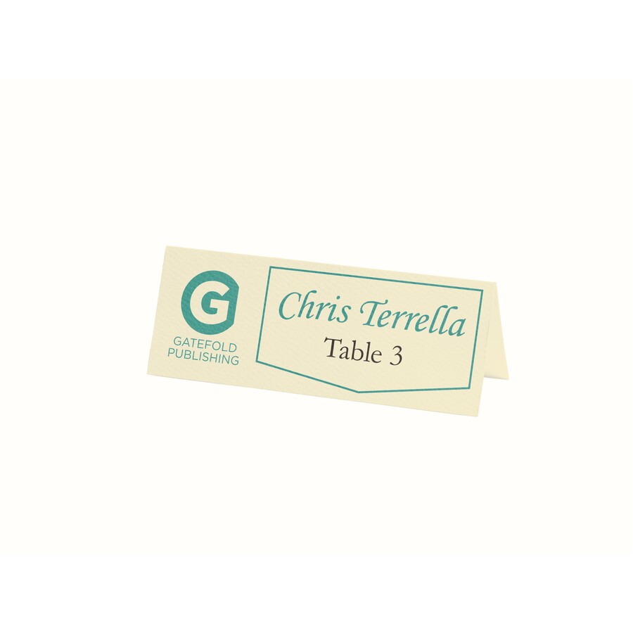 Avery® Ivory Matte 2-sided Place Cards - 3.8" - 750/Carton - Ivory