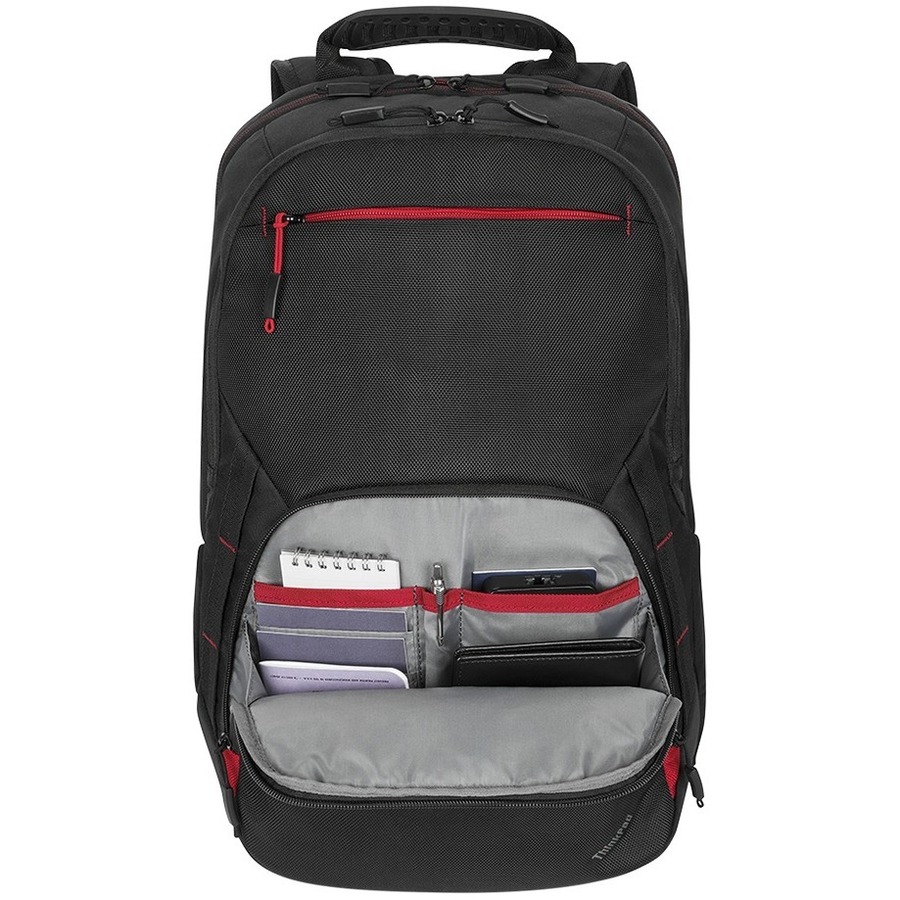 Lenovo Essential Plus Carrying Case Rugged (Backpack) for 15.6" Notebook - Black