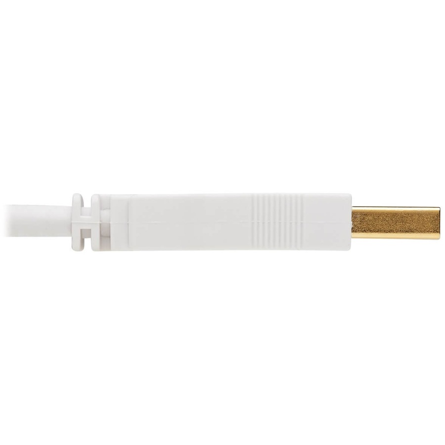 Eaton Tripp Lite Series Safe-IT USB 2.0 Antibacterial Extension Cable (A M/F), USB 2.0, White, 3 ft. (0.91 m)