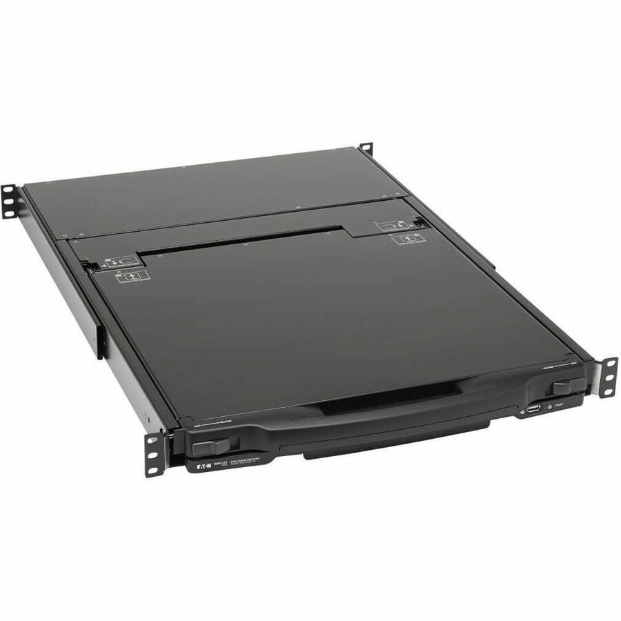 Tripp Lite by Eaton 8-Port NetDirector DisplayPort KVM Switch Console with 17 in. LCD Dual Rail 1U Rack-Mount