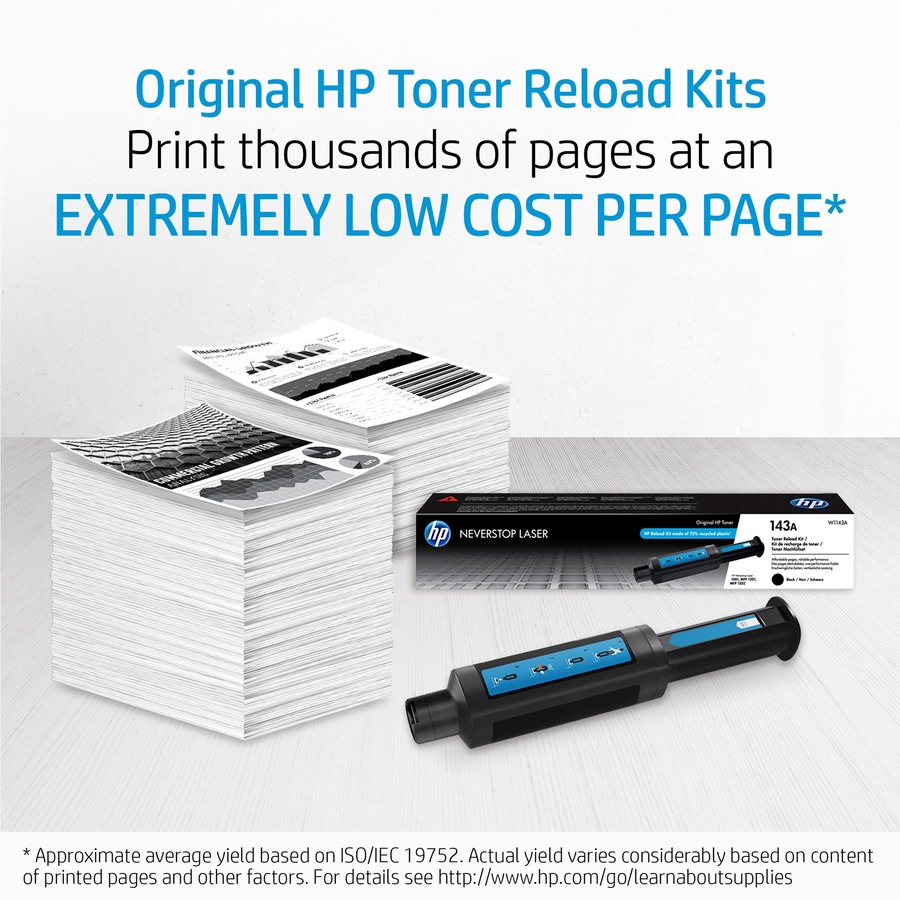 HP 134A Original Toner Cartridge - Black - Laser - 1100 Pages - Laser Toner Cartridges - HEWW1340A