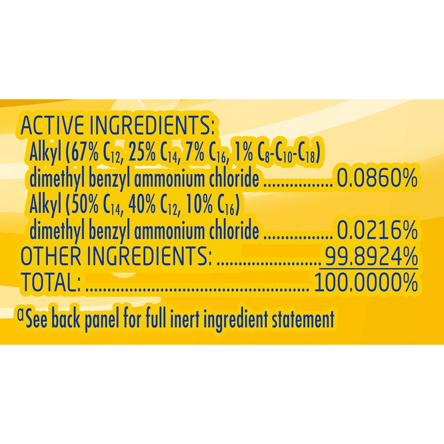 Lysol Advanced Deep Cleaner - 32 fl oz (1 quart) - 32 oz (2 lb) - Lemon Breeze ScentSpray Bottle - 1 Each - Disinfectant - Clear
