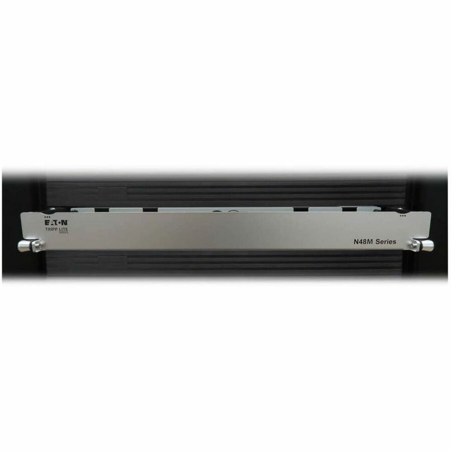 Eaton Tripp Lite Series Preloaded Fiber Panel, 1U - 2x (12x LC/LC Duplex M/M) 24F Trunk Cables, OM4 Multimode, 10 m (32.8 ft.)