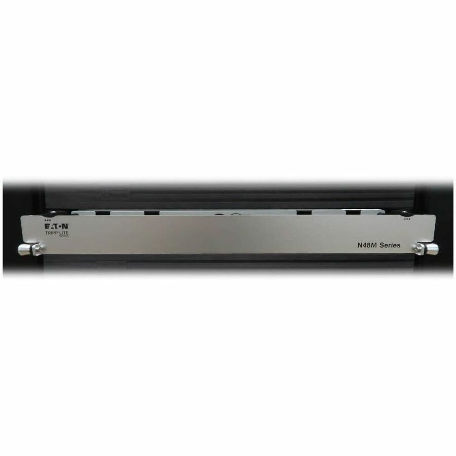 Eaton Tripp Lite Series Preloaded Fiber Panel, 1U - 2x (12x LC/LC Duplex M/M) 24F Trunk Cables, OM4 Multimode, 20 m (65.6 ft.)
