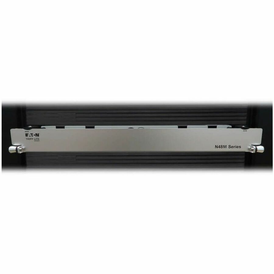 Eaton Tripp Lite Series Preloaded Fiber Panel, 1U - 6x (4x LC/LC Duplex M/M) 8F Trunk Cables, OM4 Multimode, 10 m (32.8 ft.)