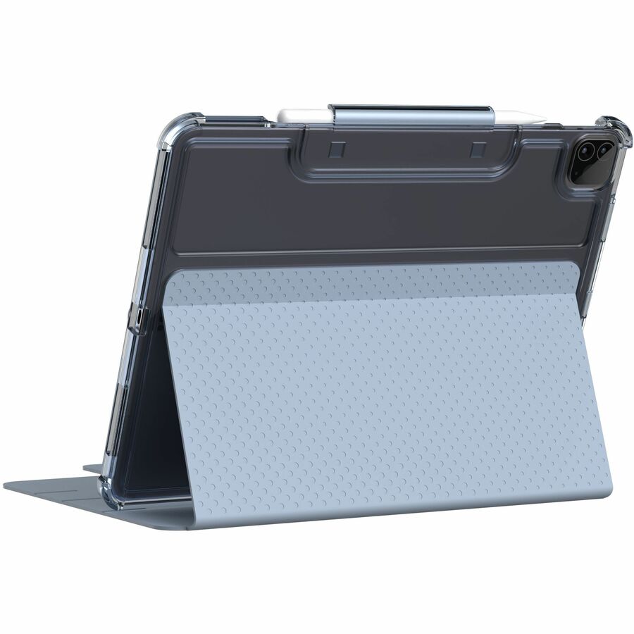 Urban Armor Gear Lucent Carrying Case (Folio) for 12.9" Apple iPad Pro (5th Generation), iPad Pro (4th Generation) Tablet, Stylus - Soft Blue