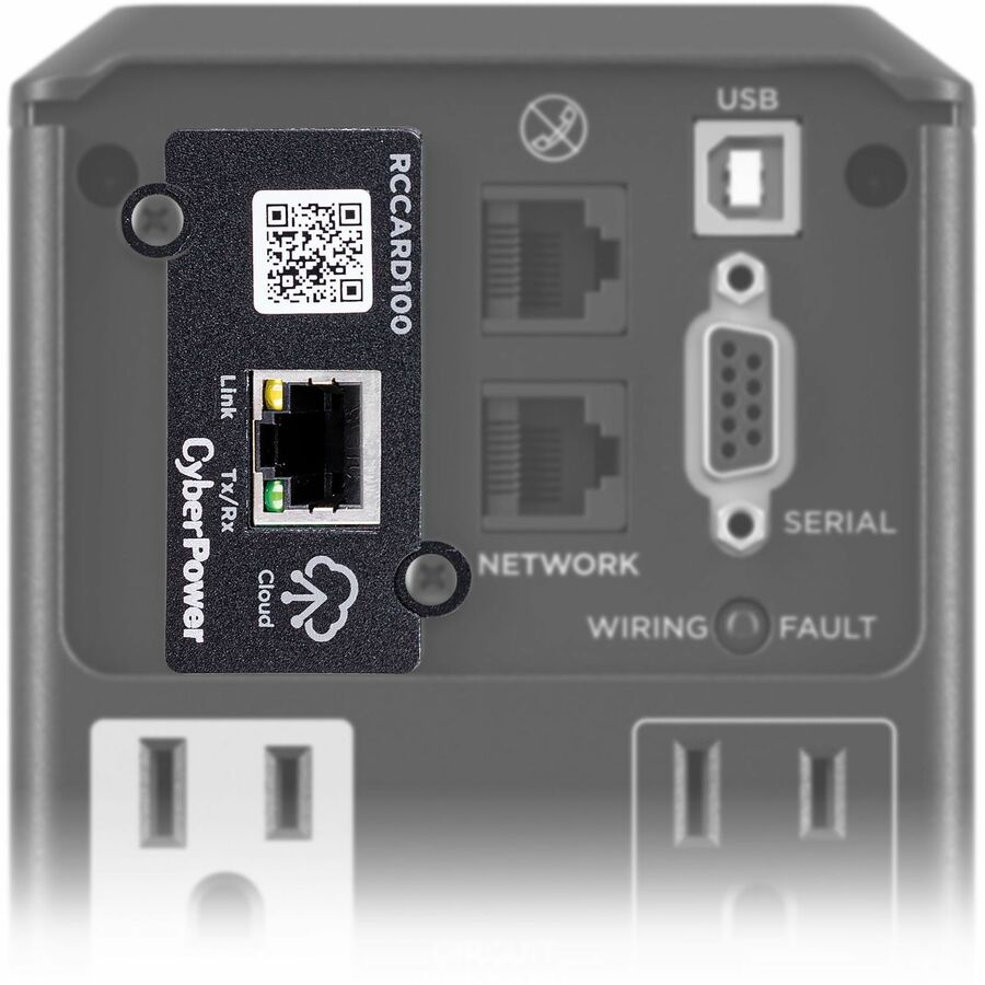 CyberPower RCCARD100 CyberPower Cloud Monitoring Card - Black 3YR Warranty - Hardware & Accessories