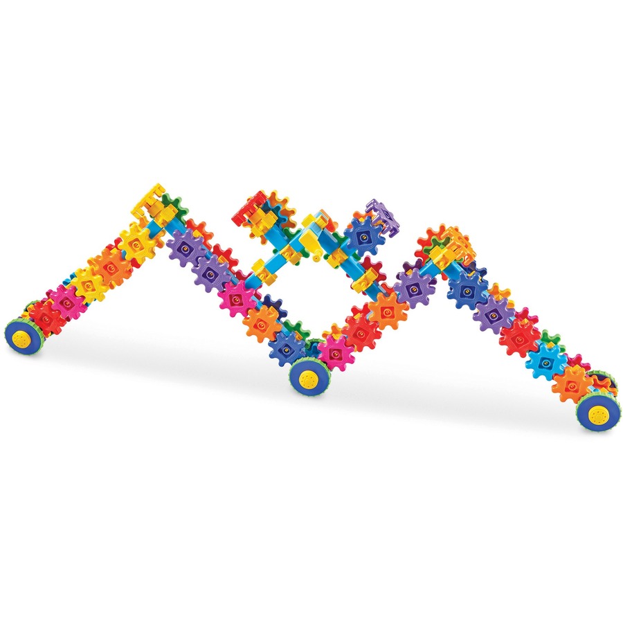 Learning Resources Gears! Gears! Gears! Mega Makers - Skill Learning: Robot, Vehicle, Building, STEM - 225 Pieces -  - LRN9249