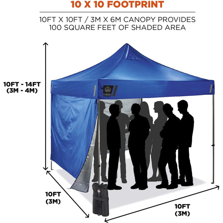 Heavy-Duty Pop-Up Tent – 10ft x 20ft