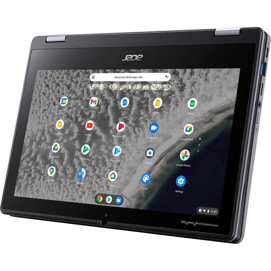 Acer Chromebook Spin 511 R753T R753T-C8H2 11.6" Touchscreen Convertible 2 in 1 Chromebook - HD - Intel Celeron N4500 - 4 GB - 32 GB Flash Memory - English (US) Keyboard