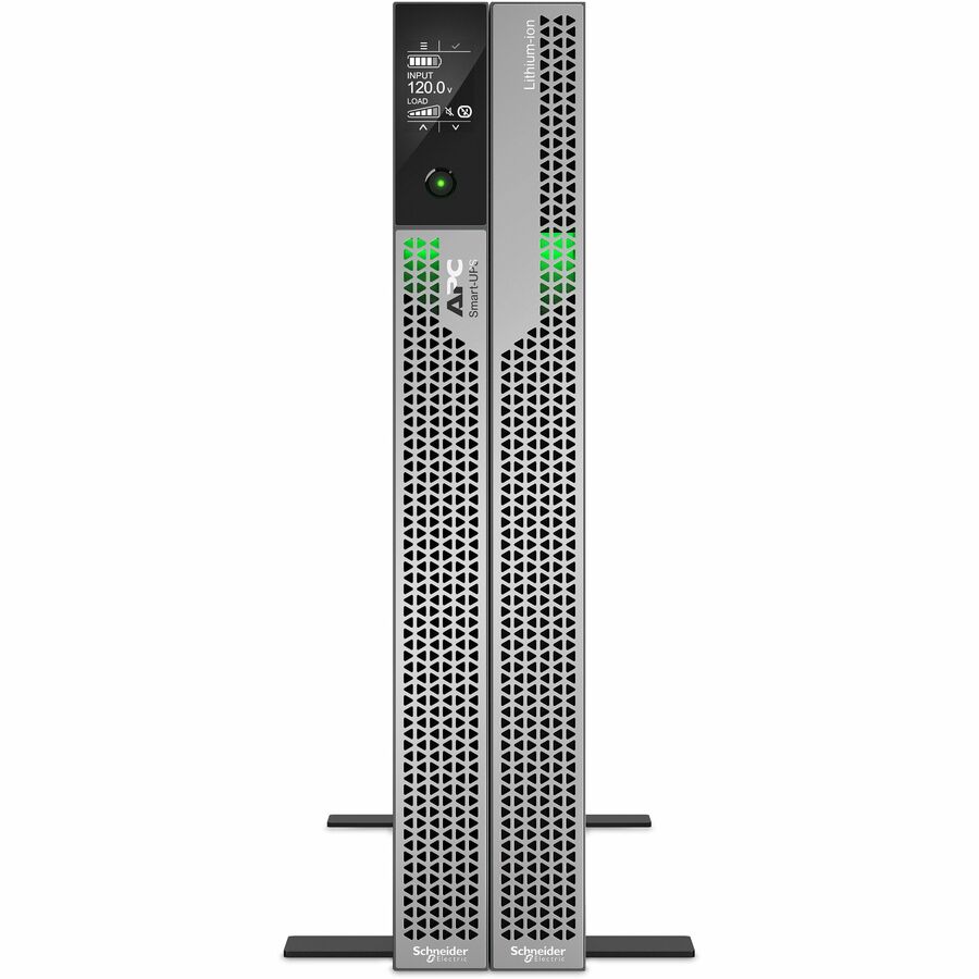 APC Smart-UPS Ultra On-Line, 3000VA, Lithium-ion, Rack/Tower 1U, 120V, 5x 5-20R + 1x L5-30R NEMA outlets, Network Card, Extended runtime, W/rail kit