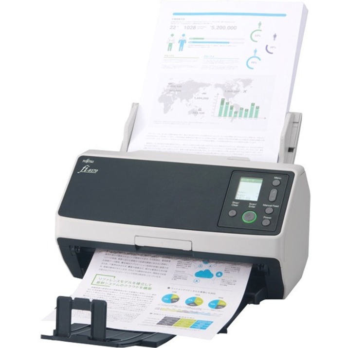 Ricoh fi-8170 Large Format ADF/Manual Feed Scanner - 600 dpi Optical