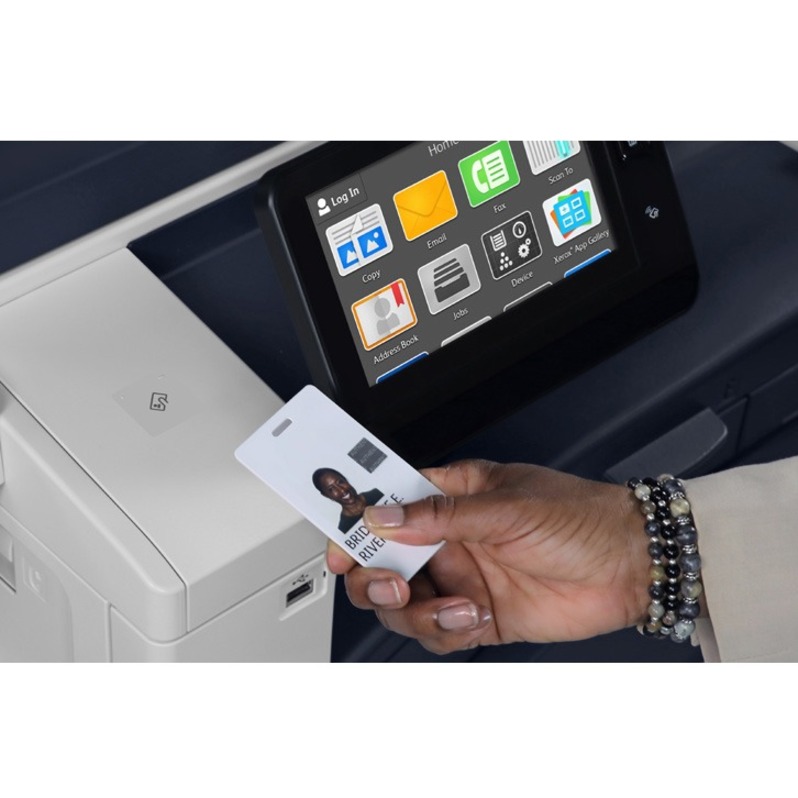 Xerox VersaLink B7100 MFP B7130/ENGH2 monochrome multifunction printer with dual trays, 320 GB hard drive, and 130-sheet DADF — alternate view 5