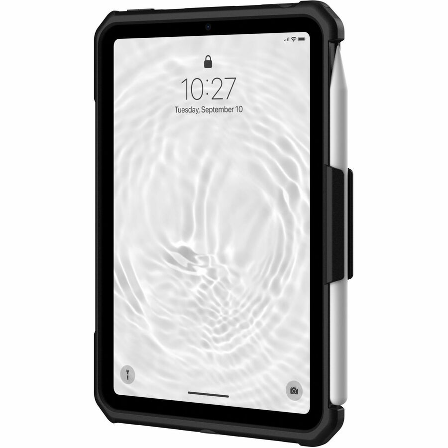 Urban Armor Gear Scout Rugged Carrying Case Apple iPad mini (6th Generation) Tablet - Black