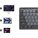 LOGITECH MX Mechanical Keyboard - Wireless Connectivity - Bluetooth - English - iPad - Mac - Mechanical/MX Keyswitch - Gray
