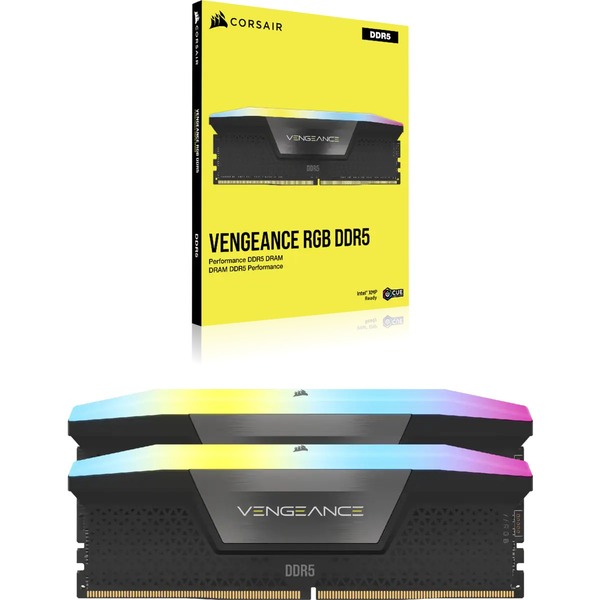 CORSAIR Vengeance RGB 32GB (2x16GB) DDR5 6000MHz CL40