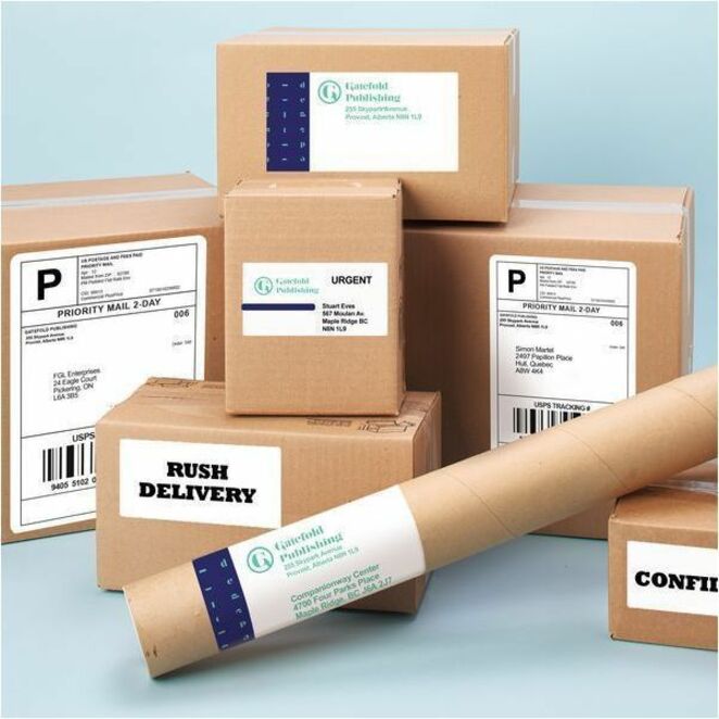 Avery&reg; White Rectangle Labels