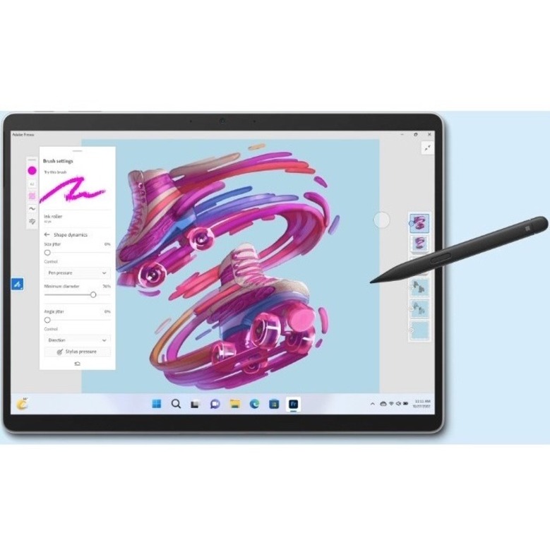 Microsoft Surface Pro 9 Tablet - 13" - Core i7 12th Gen i7-1265U Deca-core (10 Core) - 16 GB RAM - 512 GB SSD - Windows 11 Pro 64-bit - Platinum