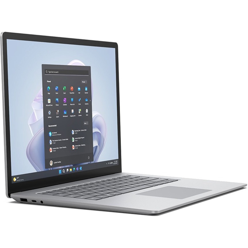 Microsoft Surface Laptop 5 15" Touchscreen Notebook - 2496 x 1664 - Intel Core i7 12th Gen i7-1265U - Intel Evo Platform - 8 GB Total RAM - 512 GB SSD - Platinum - TAA Compliant