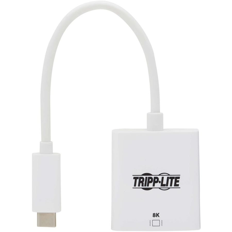 Tripp Lite by Eaton USB-C to HDMI Adapter (M/F) - 8K, HDR, 4:4:4, HDCP 2.3, White