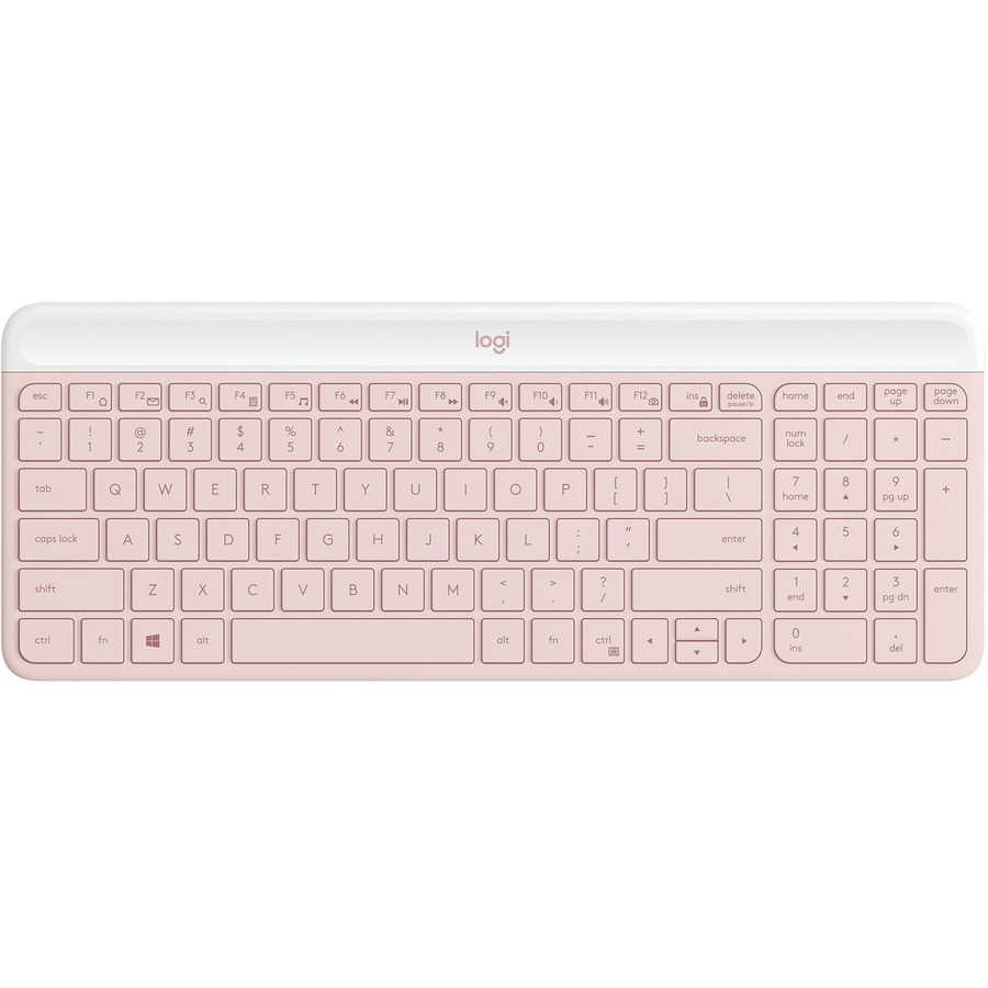 Logitech Slim Wireless Keyboard and Mouse Combo MK470 (Rose)