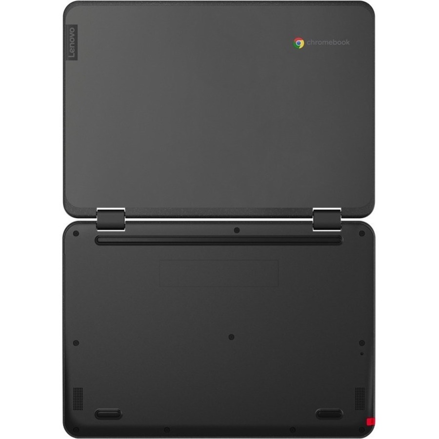 Lenovo 500e Chromebook Gen 3 82JB003XUS 11.6" Touchscreen Convertible 2 in 1 Chromebook - HD - Intel Celeron N4500 - 4 GB - 32 GB Flash Memory - English Keyboard - Gray