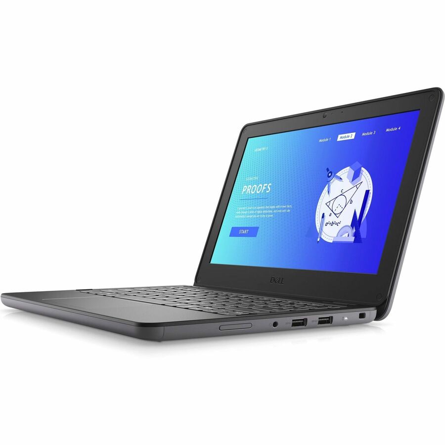 Dell Latitude 3000 3140 11.6" Touchscreen Convertible 2 in 1 Notebook - HD - 1366 x 768 - Intel N100 Quad-core (4 Core) - 4 GB Total RAM - 4 GB On-board Memory - 128 GB SSD