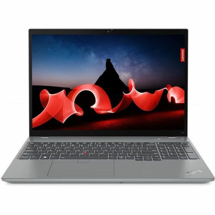 Lenovo ThinkPad T16 Gen 2 21HH001MUS 16" Touchscreen Notebook - WUXGA - Intel Core i7 13th Gen i7-1355U - 16 GB - 512 GB SSD - English Keyboard - Storm Gray