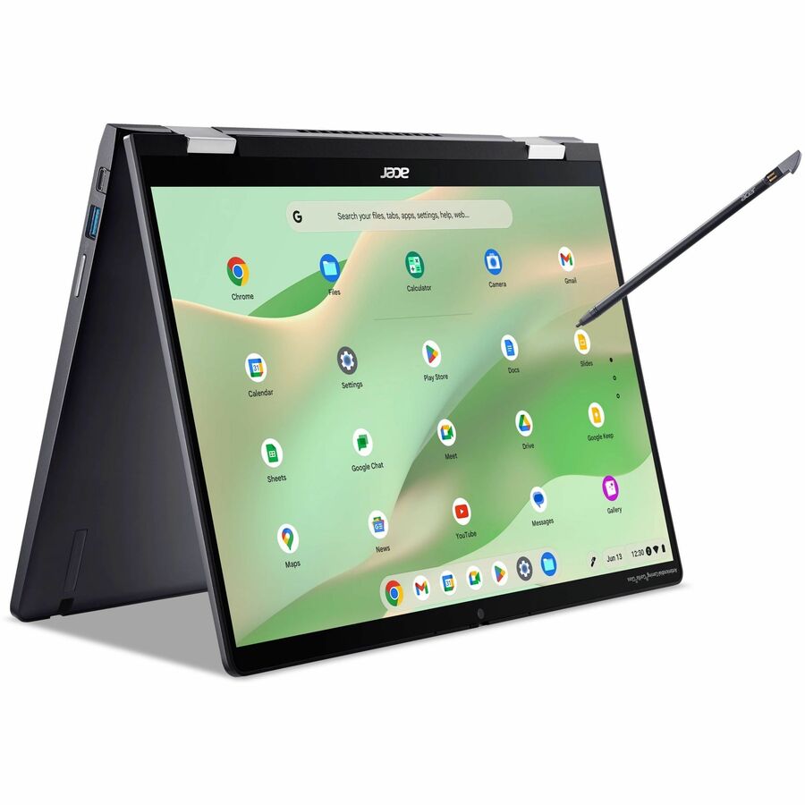 Acer Chromebook Spin 714 CP714-2WN CP714-2WN-3338 14" Touchscreen 2 in 1 Chromebook - WUXGA - 60 Hz - Intel Core i3 13th Gen i3-1315U - 8 GB - 128 GB SSD - English (US) Keyboard - Iron