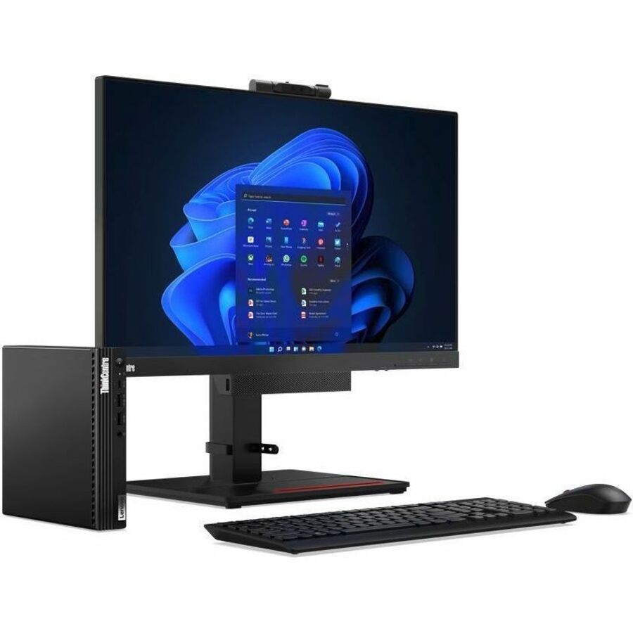 Ordinateur de bureau ThinkCentre M80q Gen 4 12E90001US - Intel Core i5 13e G&eacute;n i5-13500T - Technologie vPro - 16 Go -...