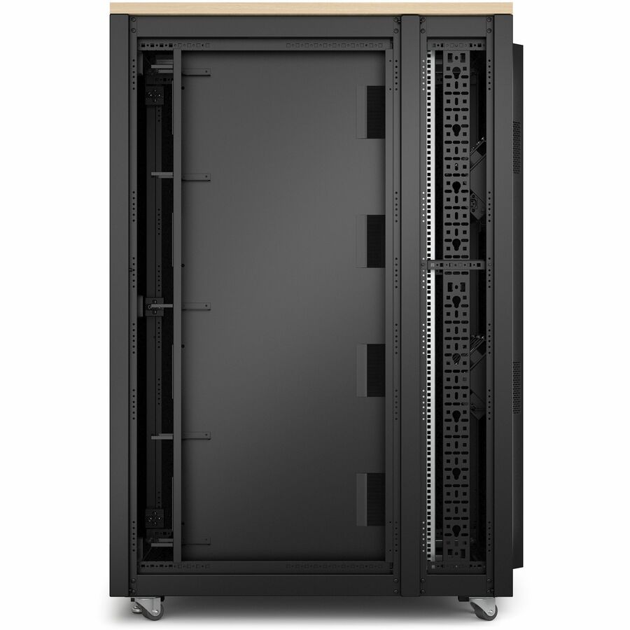 APC NetShelter Soundproof, 32U, Server Rack Enclosure, 120V, Maple [TAA]