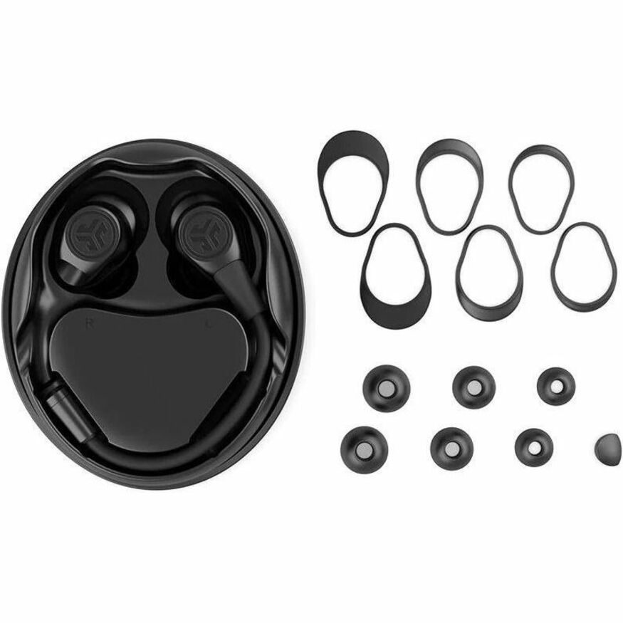 JLab Work Buds in-ear headset with boom microphone — alternate view 5