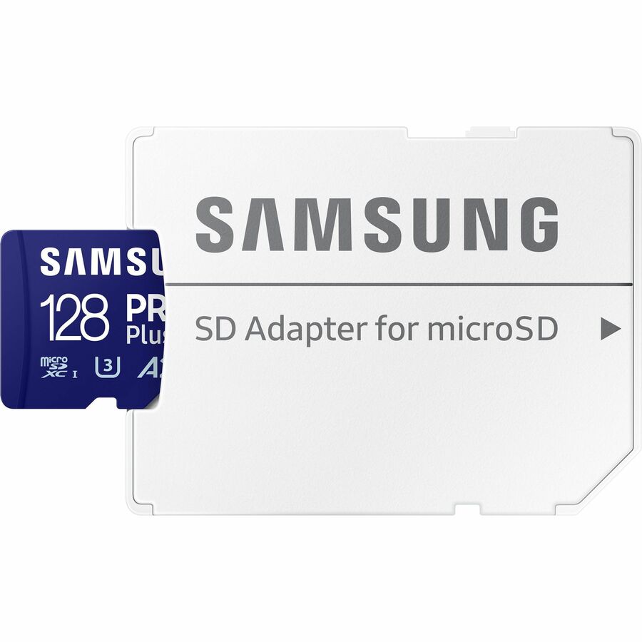 Samsung PRO Plus 128 GB Class 10/UHS-I (U3) V30 microSDXC - 1 Pack