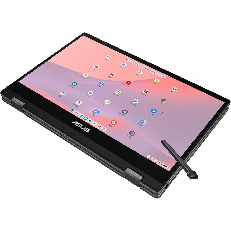 ASUS Chromebook Flip 14-inch grey 2-in-1 laptop with Full HD touchscreen — alternate view 5
