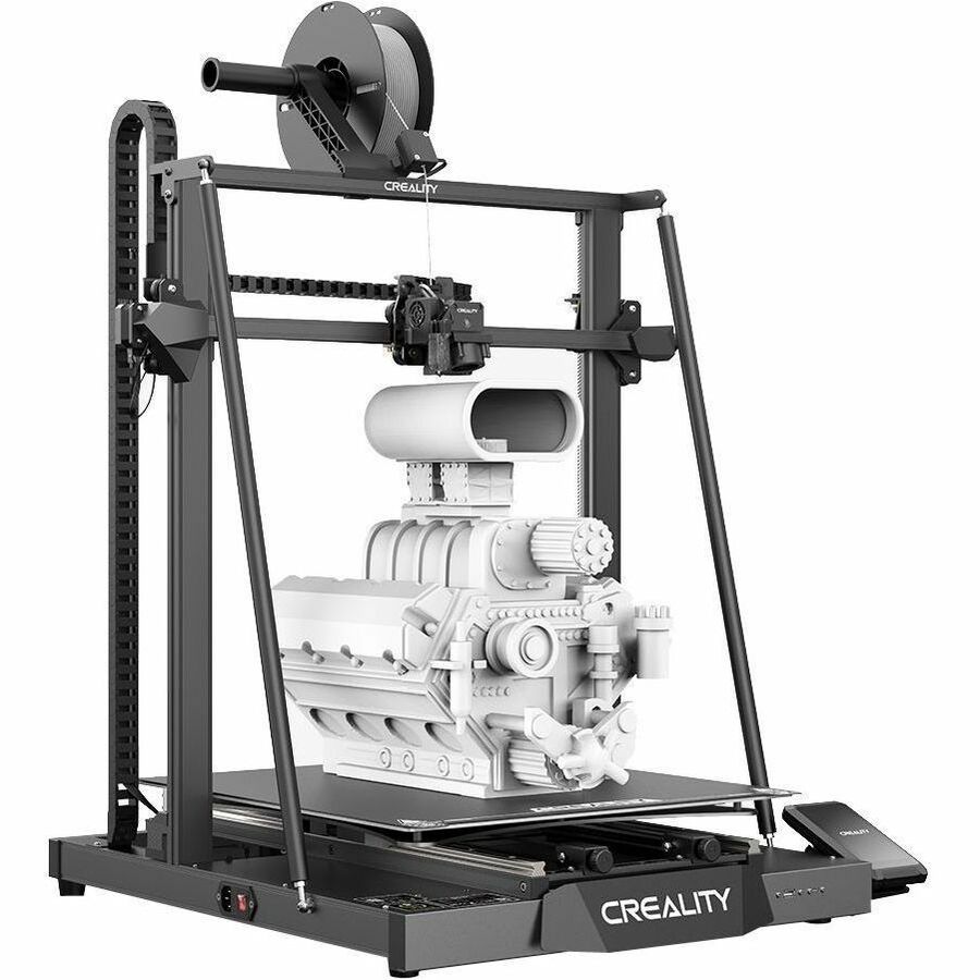 Creality CR-M4 3D Printer; 4.3 Color LCD Screen; Automatic Leveling; PC  Spring Steel Bed; 450 x 450 x 470mm Print Size - Micro Center