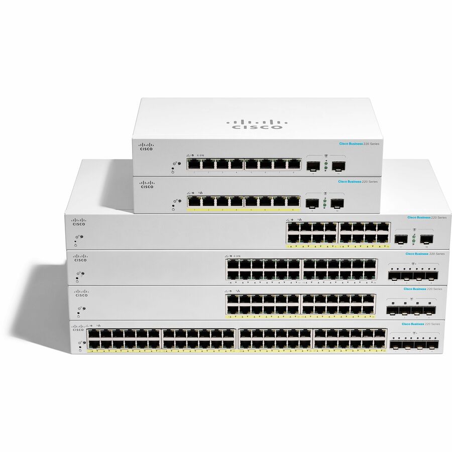 Cisco Business CBS220-8FP-E-2G Ethernet Switch