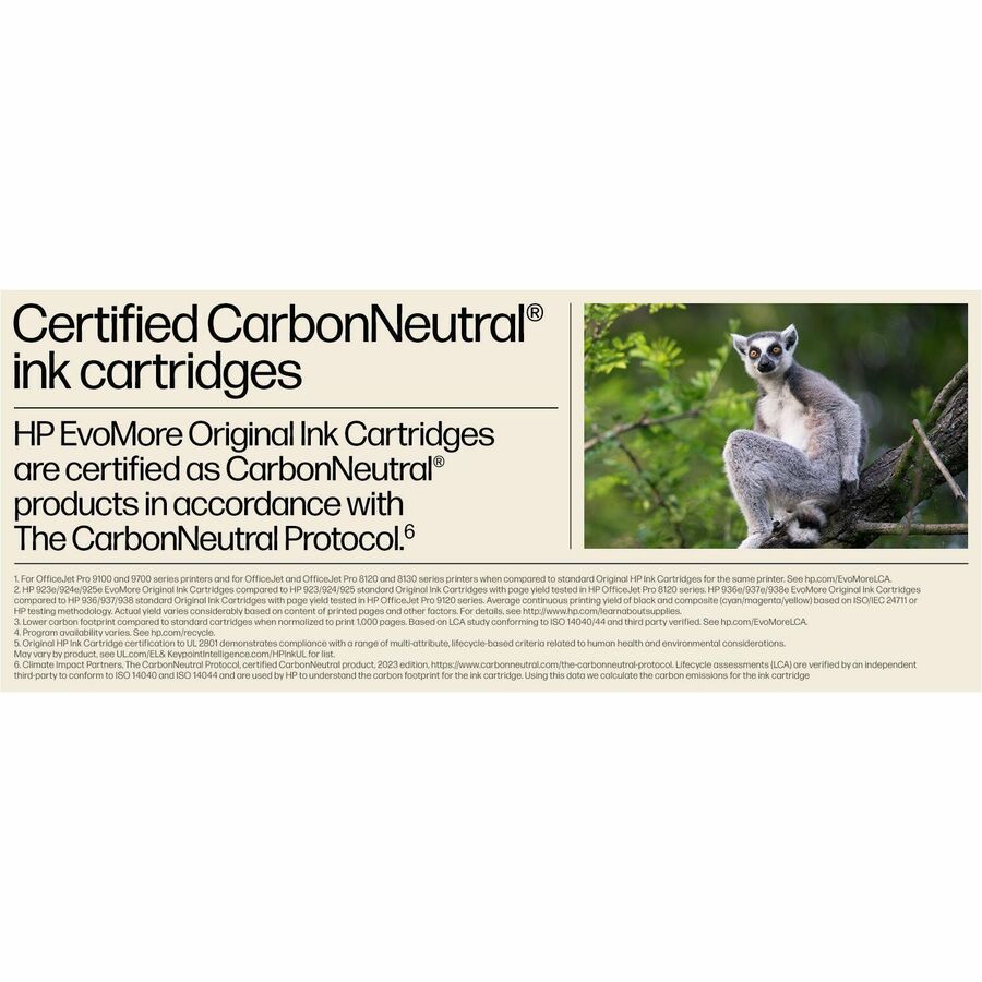 HP EvoMore 936e Original High Yield Inkjet Ink Cartridge - Magenta - 1 Each - 1650 Pages