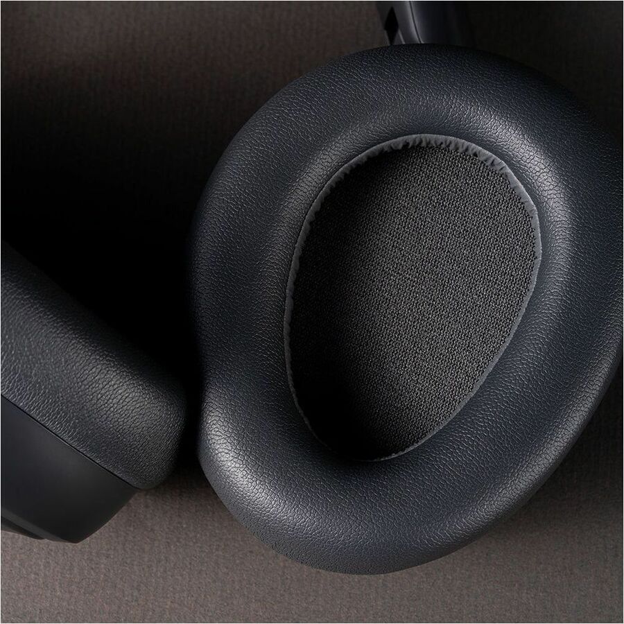 JLab Audio JBuds Lux ANC wireless over-ear headphones in gray and purple — alternate view 5