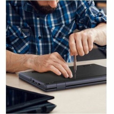 ASUS Chromebook CZ1204FM2A-YZ84T in grey with 12.2-inch WUXGA touchscreen — alternate view 5