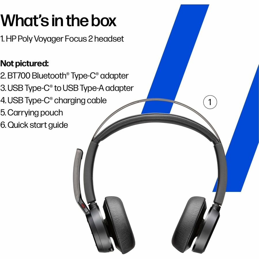 Poly - Casque Voyager Focus 2