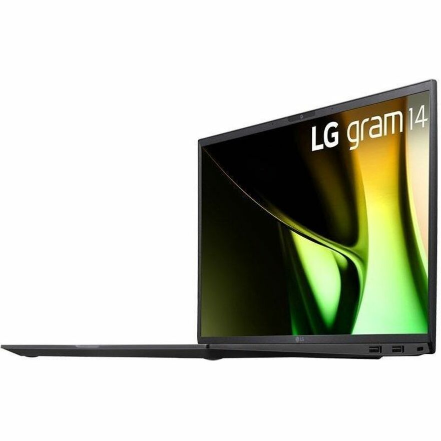 LG gram 14Z90S-V.APB5U1 14" Notebook - WUXGA - 60 Hz - Intel Core Ultra 7 1st Gen 155H - 16 GB - 512 GB PCI Express NVMe 4.0 SSD - Obsidian Black